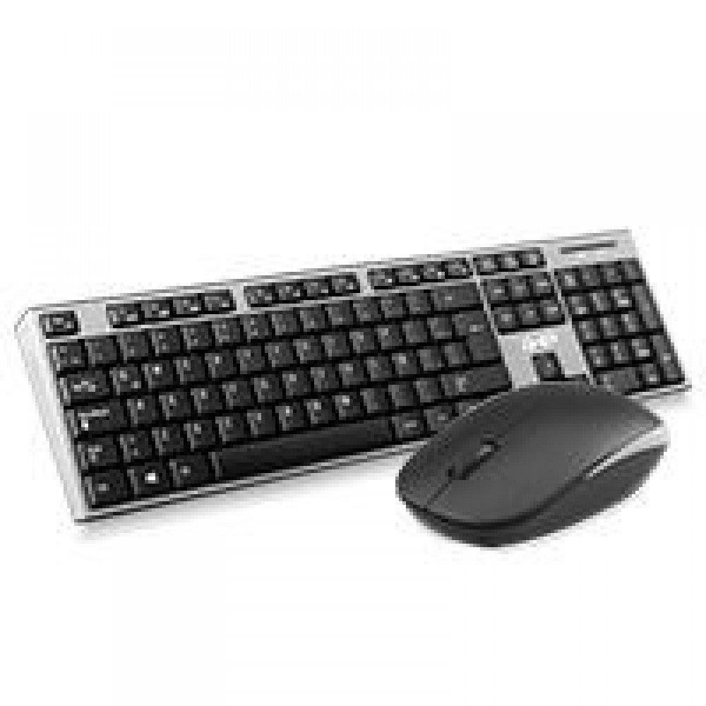 TECLADO/MOUSE COMBO INALAMBRICO GT2000GN GHIA/ COLOR GRIS/NEGRO