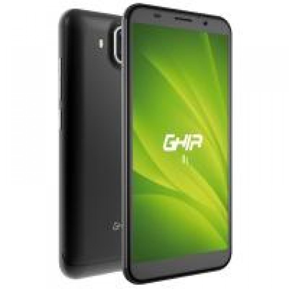 GHIA SMARTPHONE I1 3G / 5.5 PULG IPS / ANDROID GO 8.1 / CAMARA FRONTAL / DOBLE CAMARA TRASERA / 1GB 8GB / WIFI / BT / NEGRO