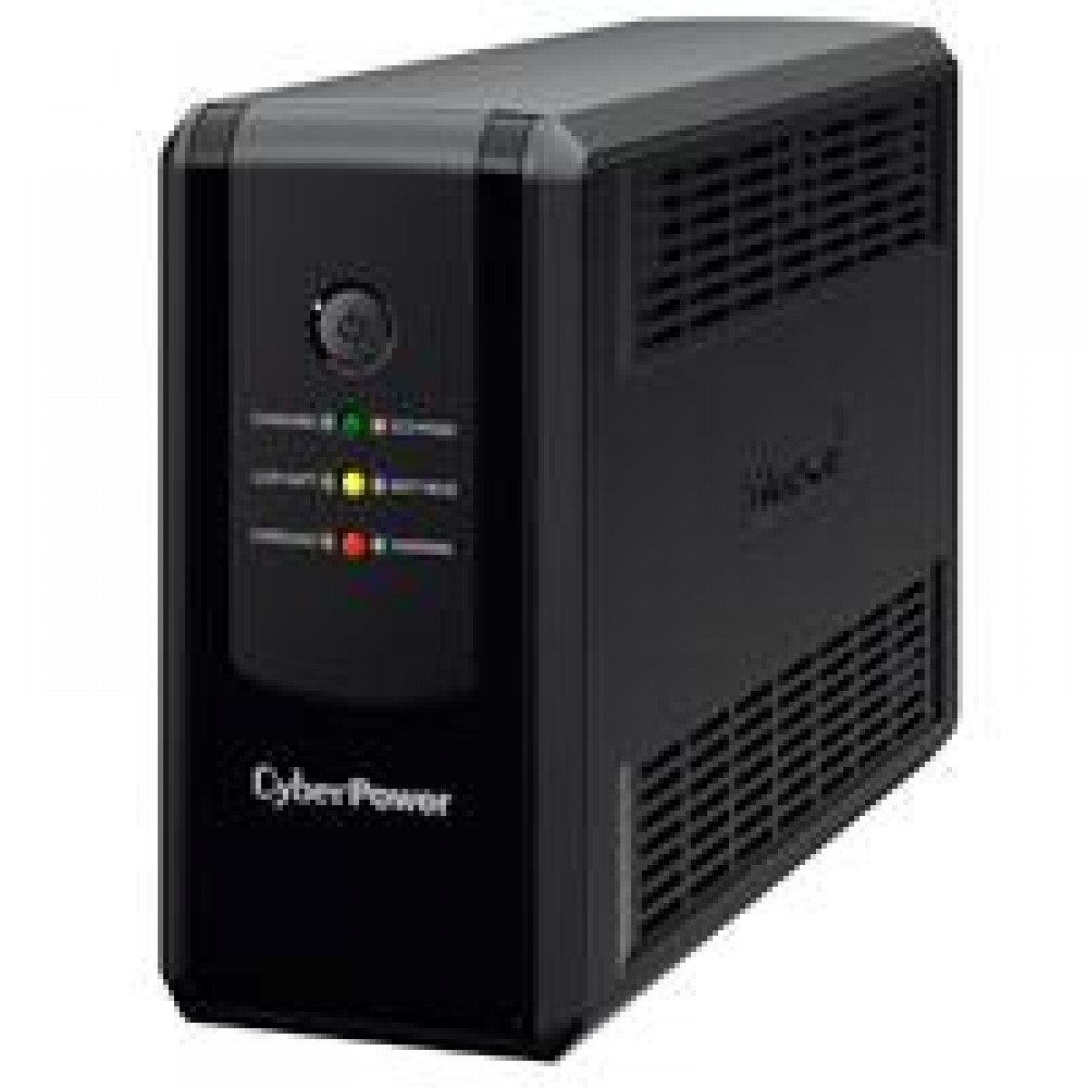 NO BREAK CYBERPOWER UT750G, 750 VA/ 375 W, INTERACTIVO, INDICADORES LED, 8 NEMA 5-15R 4 RESPALDO / 4 SUPRESIÓN Y REGULACIÓN, TORRE, GREEN POWER, 2 AÑOS DE GARANTÍA INCLUYENDO BATERÍA