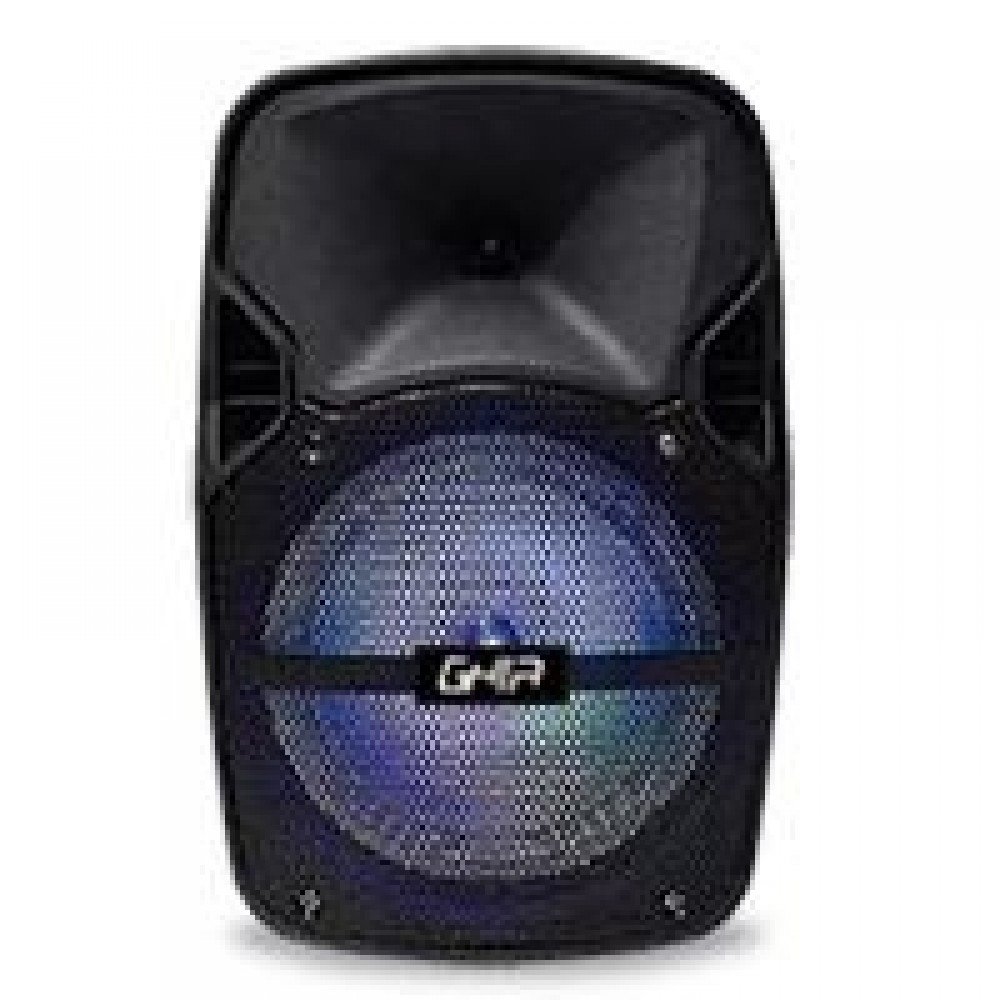 BAFLE AMPLIFICADO RECARGABLE BOCINA 8 2000W PMPO PORTATIL BT/ USB/ MICRO SD/ AUX IN/ MIC/ LUCES LED / CONEXION MULTIPLE TWS