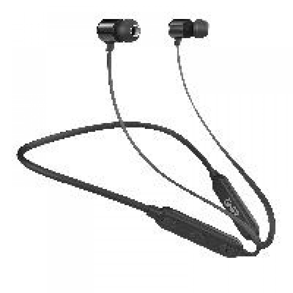 AUDIFONOS AURICULARES GHIA ASTEROID SPORT MAGNETICOS BLUETOOTH COLOR NEGRO-BLANCO / MANOS LIBRES / BT 4.2/ 10M DE ALCANCE