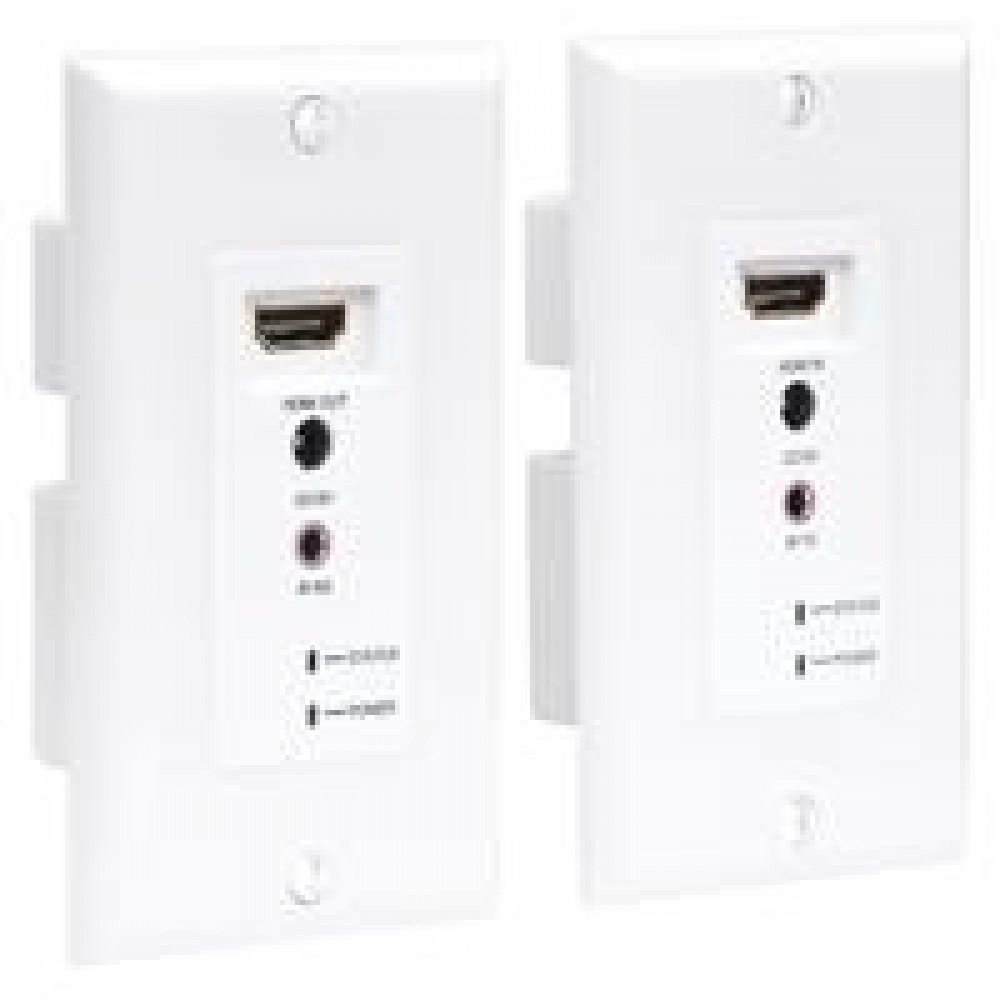 KIT EXTENSOR HDMI MANHATTAN PLACA PARED VIA RJ45 UTP CAT5E/CAT6 60M 1080P