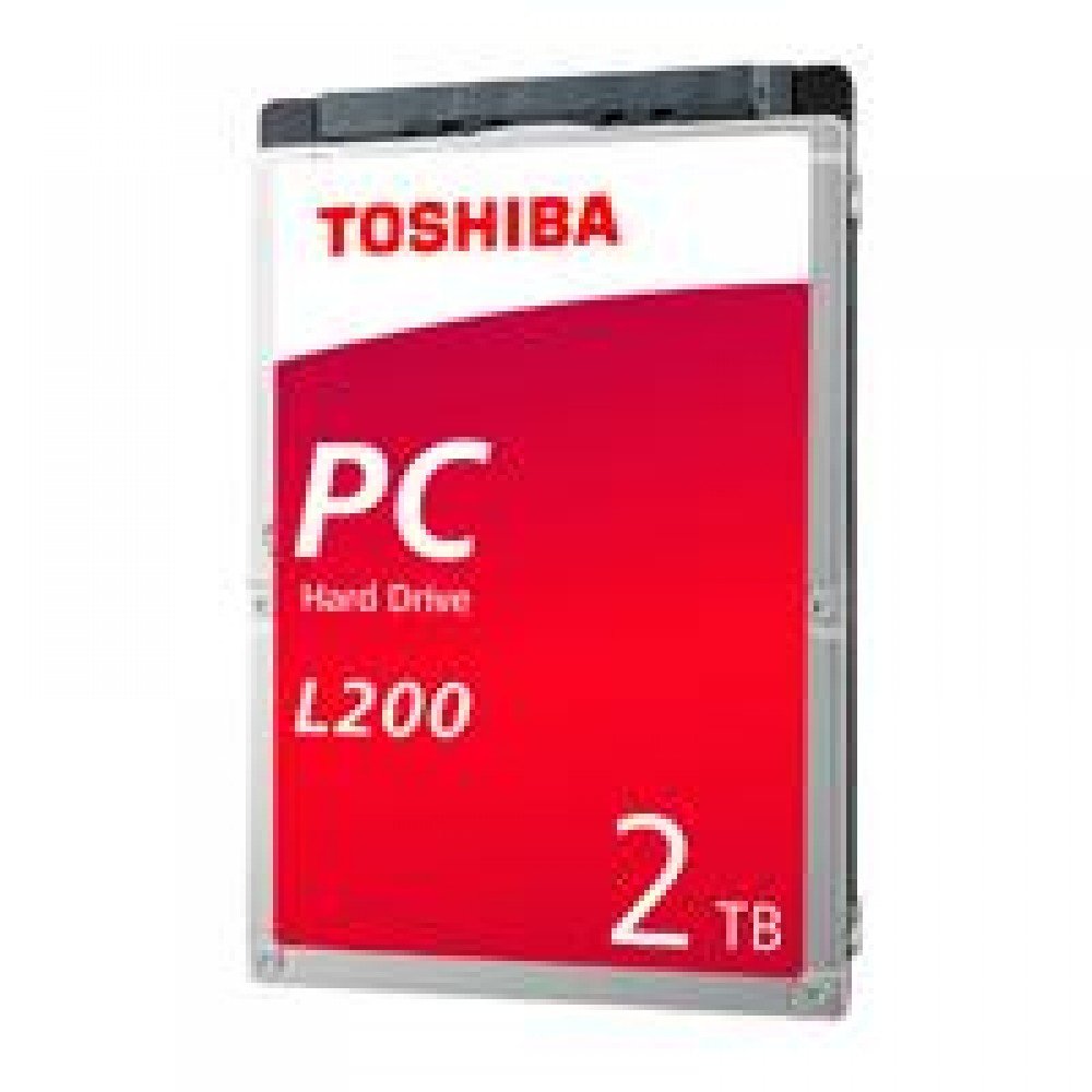 DD INTERNO TOSHIBA L200 2.5 2TB//SATA3//6GB/S//128MB CACHE//5400RPM//9.5MM/P/NOTEBOOK//PORTATIL//LAPTOP