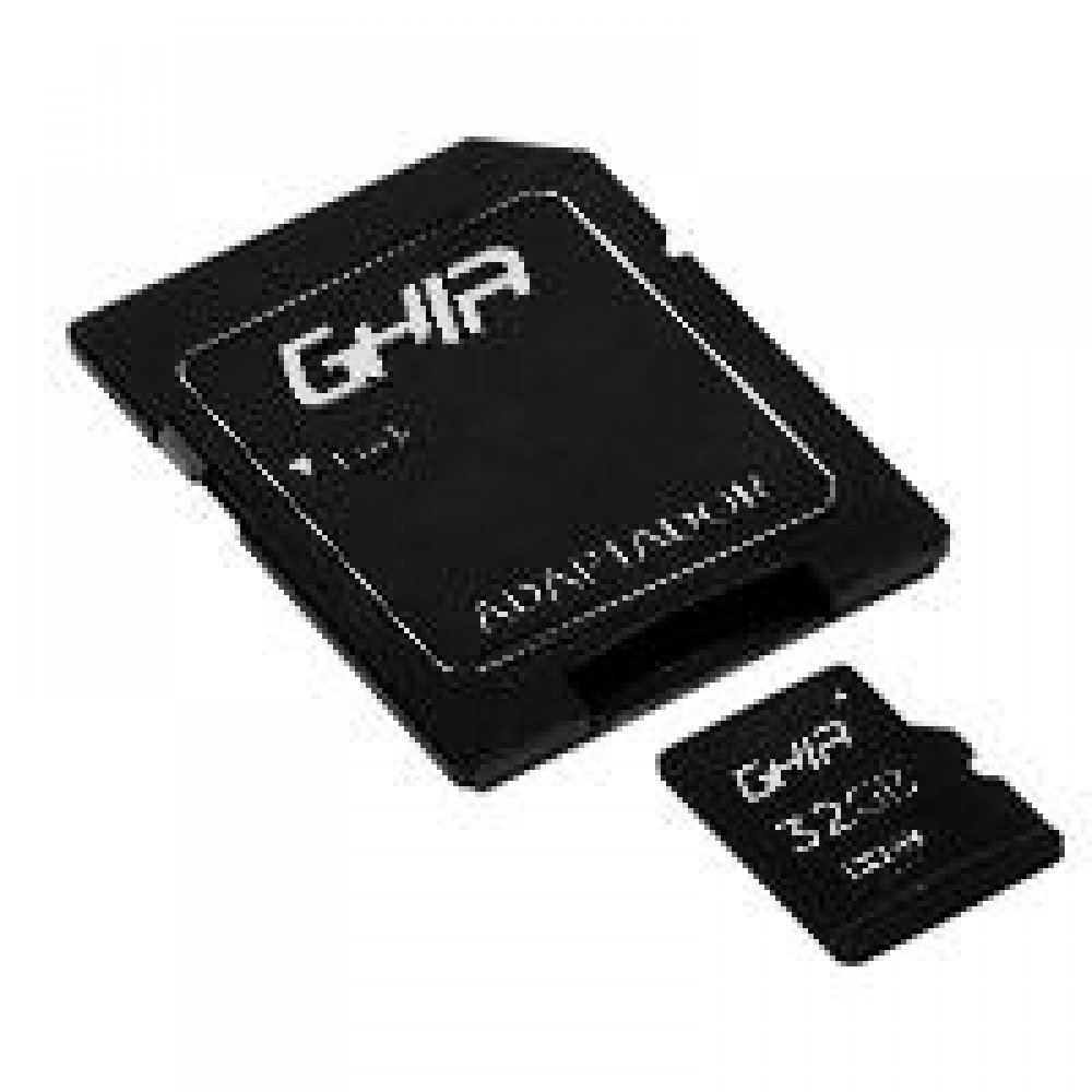 MEMORIA GHIA 32GB MICRO SD  CLASE 10 CON ADAPTADOR