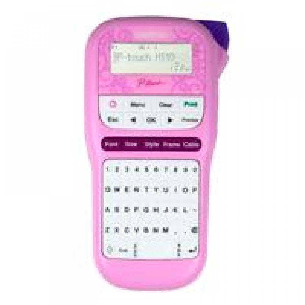 ROTULADOR DE ETIQUETAS  BROTHER PTH110 PORTATIL DE TRANSFERENCIA TERMICA, CINTAS LAMINADAS 3.5 A 12 MM DE ANCHO, 10 ESTILOS DE FUENTE, 253 SIMBOLOS, HASTA 14 MARCOS, PLANTILLAS 17