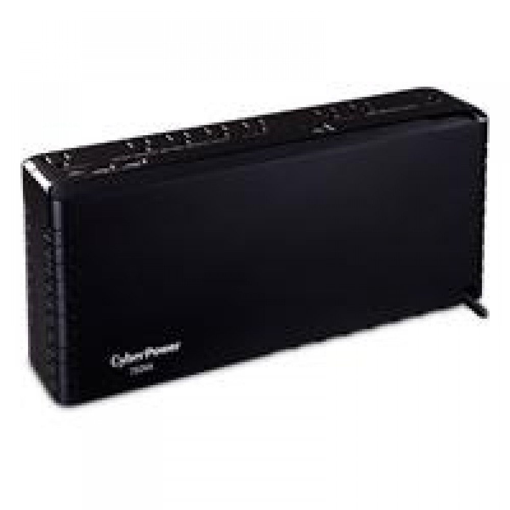 NO BREAK / UPS CYBERPOWER (SL750U). 750 VA / 375 W. STANDBY. FORMA SLIM, 8 TOMAS (5 RESPALDO / 3 SOLO PROTECCIÓN CONTRA PICOS) 3 AÑOS DE GARANTÍA