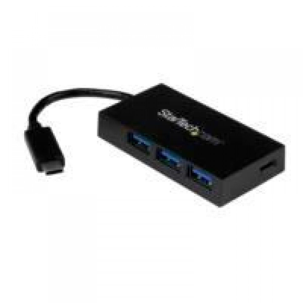 CONCENTRADOR USB 3.0 DE 4 PUERTOS - USB-C A 1X USB-C Y 3X USB-A - HUB USB TYPE-C A 1X USB TYPE-C A 3X USB-A - STARTECH.COM MOD. HB30C3A1CFB