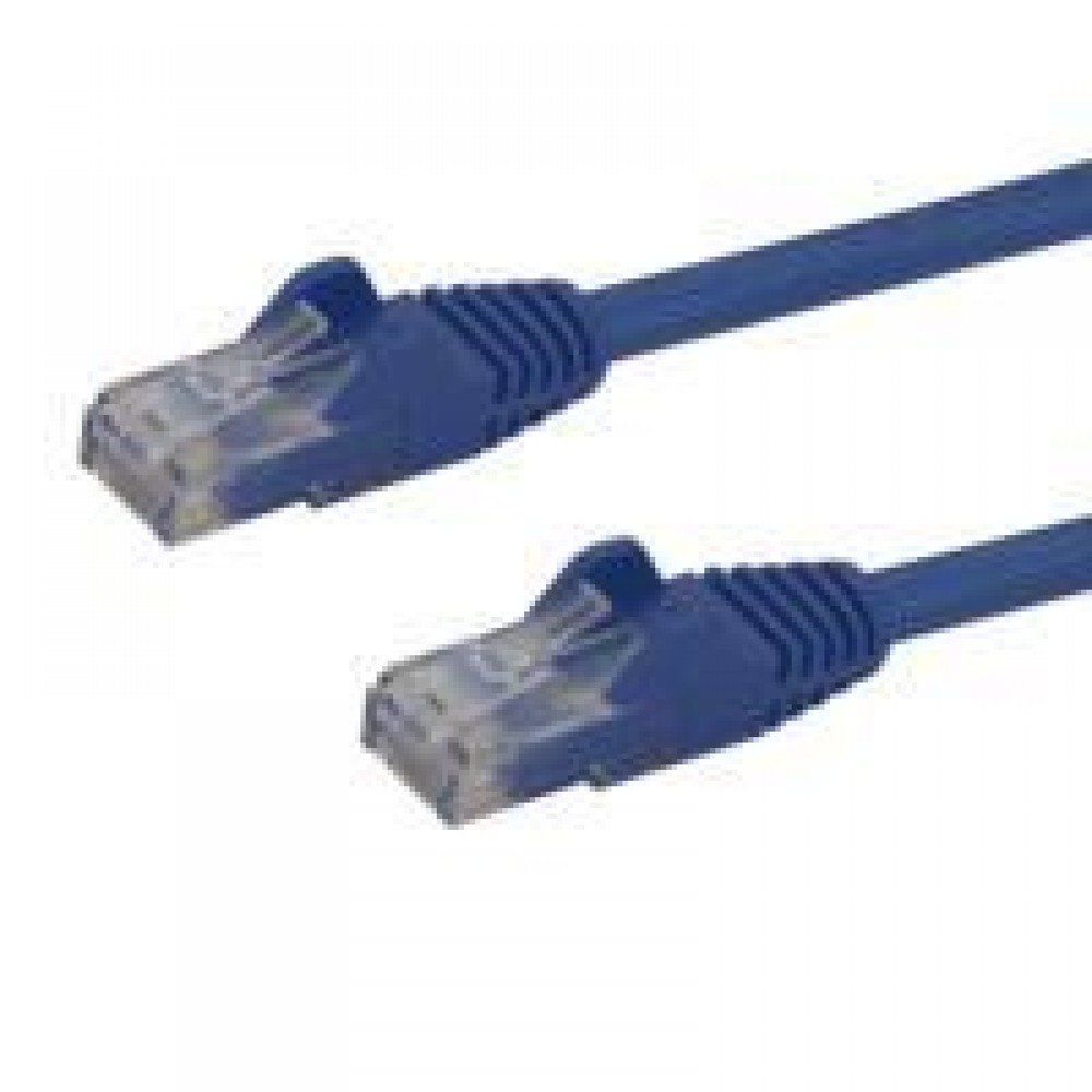 CABLE DE RED ETHERNET SNAGLESS SIN ENGANCHES CAT 6 CAT6 GIGABIT 1M - AZUL - STARTECH.COM MOD. N6PATC1MBL