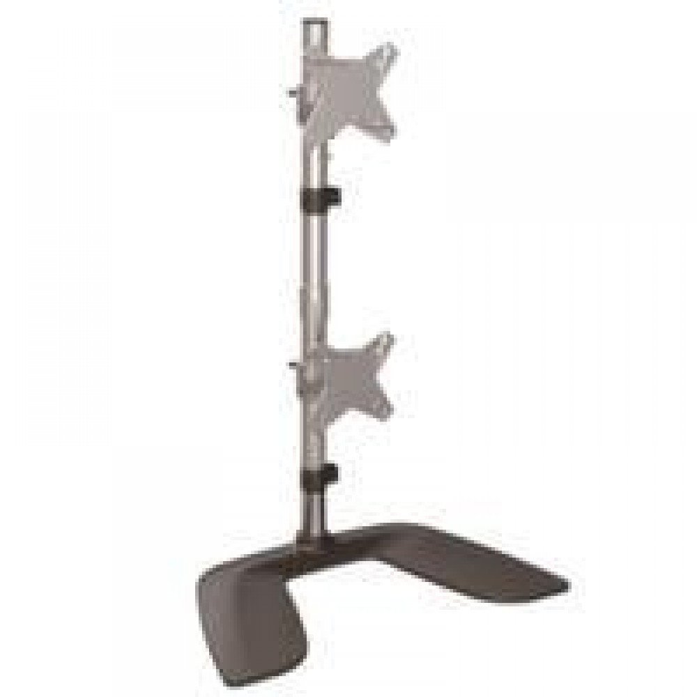 SOPORTE VERTICAL PARA DOS PANTALLAS - PARA PANTALLAS VESA DE HASTA 27 PULGADAS - DE ALUMINIO - DE ALTURA AJUSTABLE - STARTECH.COM MOD. ARMDUOVS