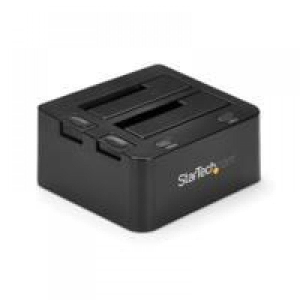 DOCKING STATION USB 3.0 DE 2 BAHíAS SATA DE 2.5 O 3.5 PULGADAS PARA SSD O DISCO DURO BASE DE CONEXIóN PARA UNIDADES DE DISCO - STARTECH.COM MOD. SDOCK2U33V