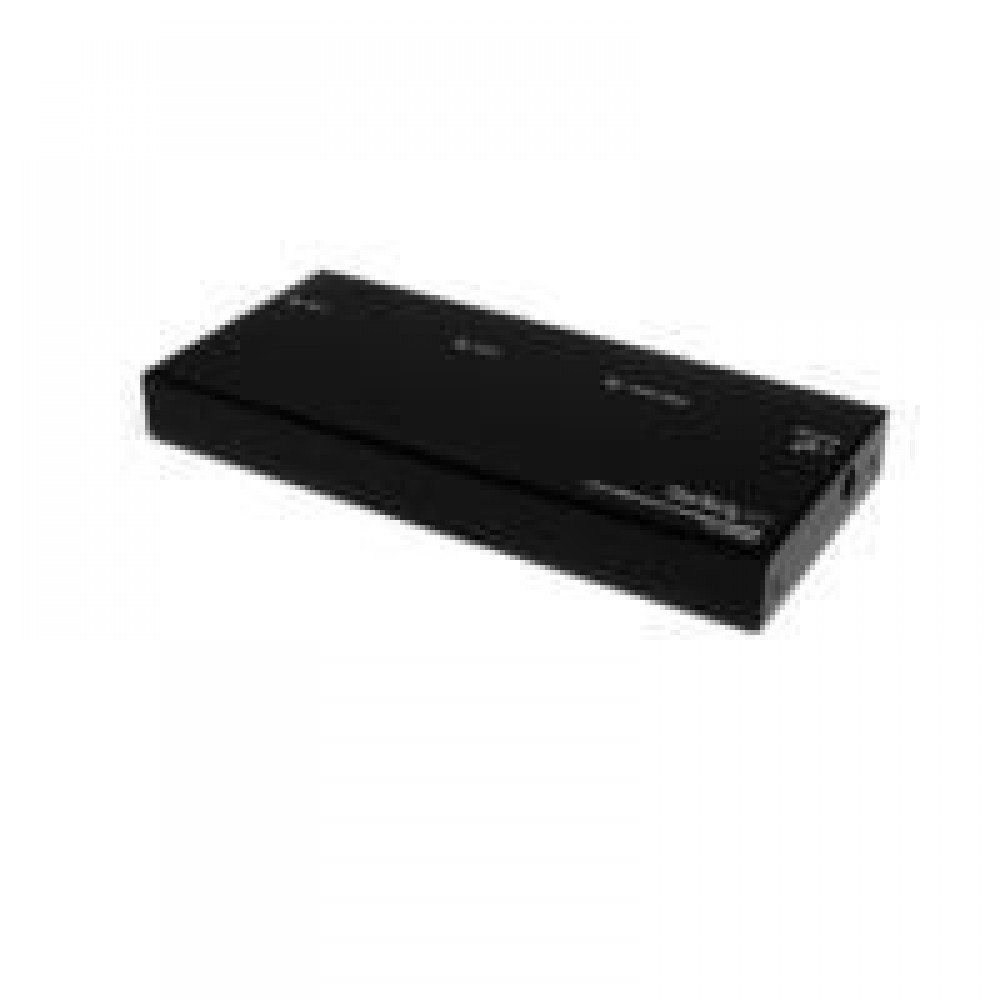 DIVISOR BIFURCADOR HDMI DE 2 PUERTOS CON AMPLIFICADOR - SPLITTER - 3X HDMI HEMBRA - 3X MINI-JACK HEMBRA - 1920X1200 1080P - STARTECH.COM MOD. ST122HDMI2