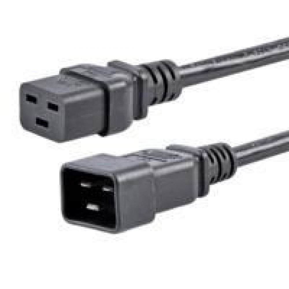 CABLE DE 1.8M C19 A C20 DE SERVICIO PESADO DE 14AWG PARA ALIMENTACIÓN DE COMPUTADORAS - STARTECH.COM MOD. PXTC19C20146