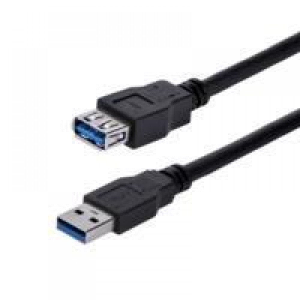 CABLE DE 1M DE EXTENSIÓN ALARGADOR PASIVO USB 3.0 SUPERSPEED - MACHO A HEMBRA USB A - EXTENSOR - NEGRO - STARTECH.COM MOD. USB3SEXT1MBK
