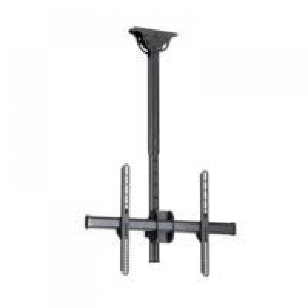 BASE SOPORTE VESA AJUSTABLE DE MONTAJE EN TECHO PARA PANTALLAS DE 37 A 75 PULGADAS - MáSTIL CORTO - STARTECH.COM MOD. FPCEILPTBSP