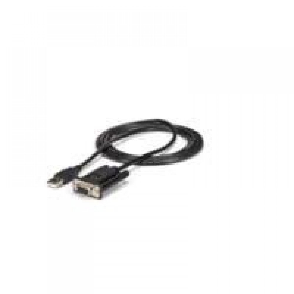 CABLE ADAPTADOR DE 1 PUERTO USB A MÓDEM NULO NULL SERIAL DB9 RS232 DCE CON FTDI - 1X USB A MACHO - 1X DB9 HEMBRA - STARTECH.COM MOD. ICUSB232FTN