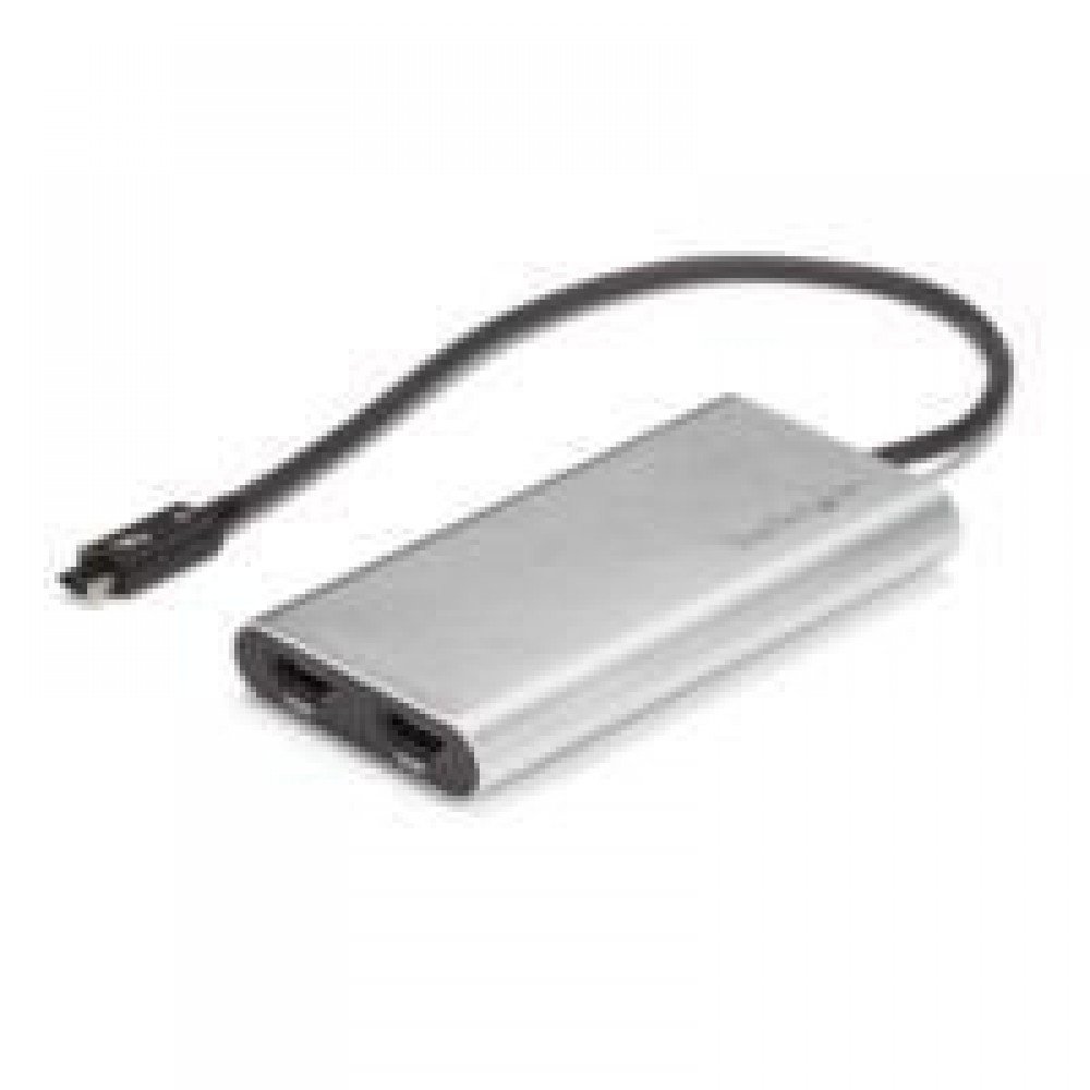 ADAPTADOR DE VIDEO THUNDERBOLT 3 A DOBLE HDMI - 4K 60HZ - COMPATIBLE CON MAC Y WINDOWS - USB C A HDMI - USB TIPO C - STARTECH.COM MOD. TB32HD24K60