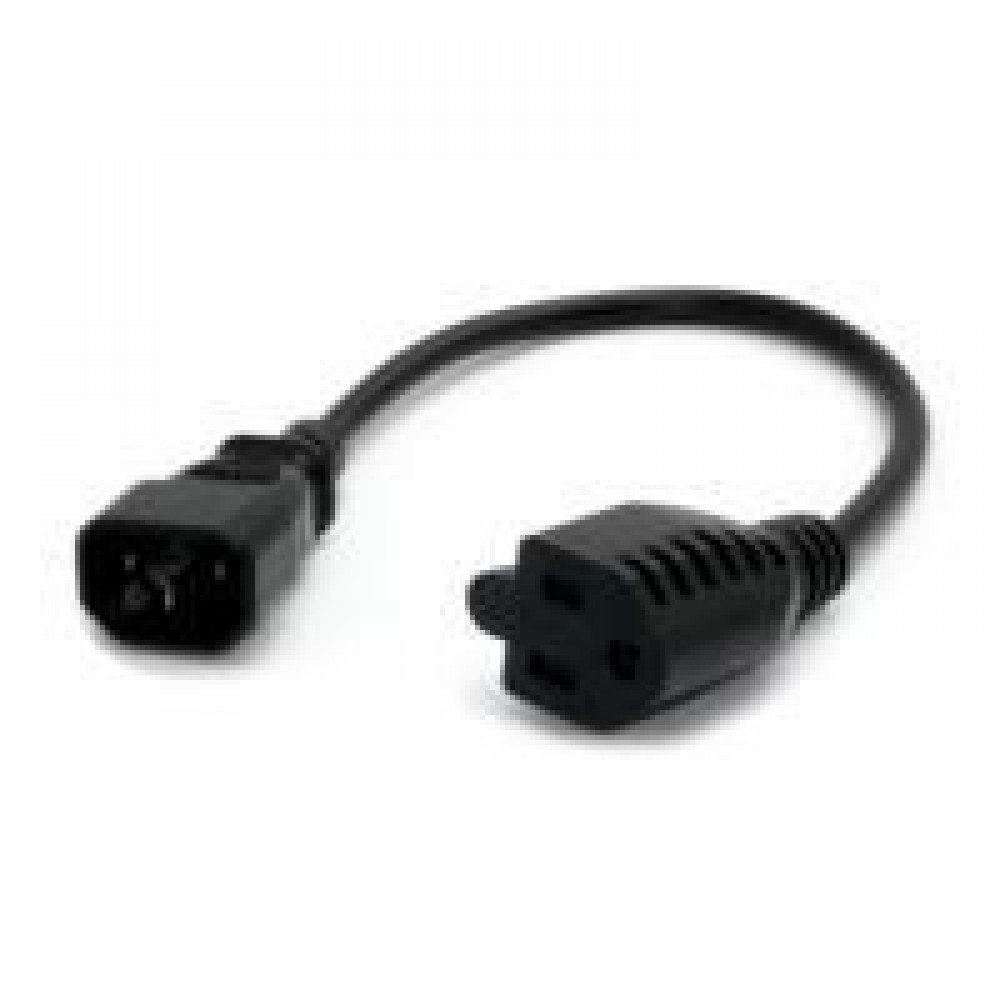 CABLE DE 30CM DE ALIMENTACIóN IEC 320 EN 60320 C14 A NEMA 5-15R PARA COMPUTADORA - CABLE DE PODER PARA PC - STARTECH.COM MOD. PAC100