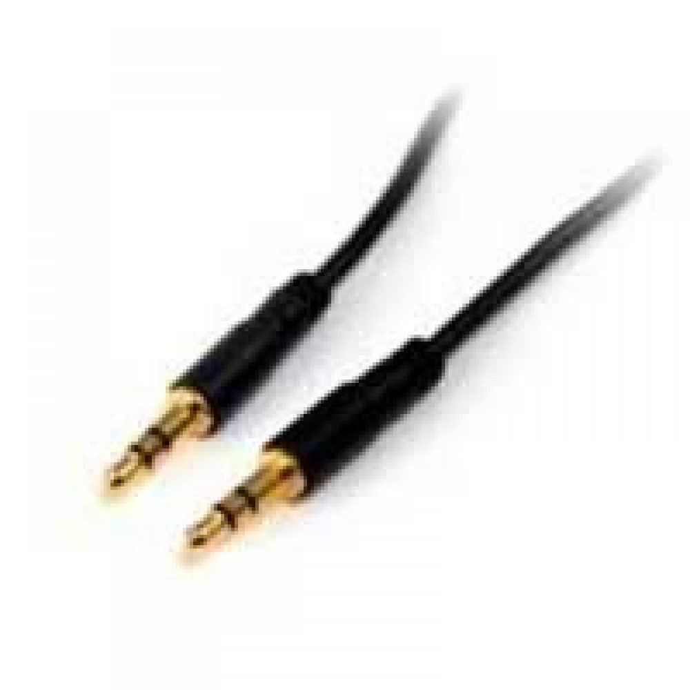 CABLE DELGADO DE 4.5M DE AUDIO ESTÉREO MINI JACK DE 3.5MM MACHO A MACHO - STARTECH.COM MOD. MU15MMS