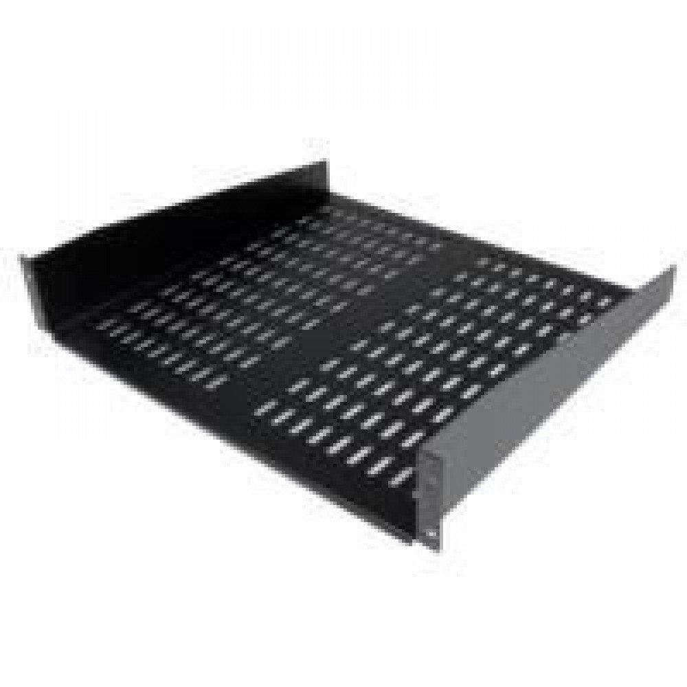 CHAROLA FIJA CANTILEVER VENTILADA PARA GABINETE RACK DE SERVIDORES 2U 16 PULGADAS DE PROFUNDIDAD - 22KG - STARTECH.COM MOD. CABSHELFV