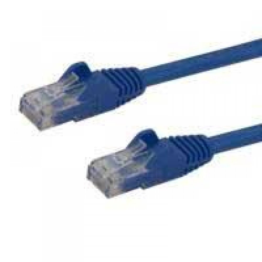 CABLE DE RED ETHERNET SNAGLESS SIN ENGANCHES CAT 6 CAT6 GIGABIT 0.5M - AZUL - STARTECH.COM MOD. N6PATC50CMBL