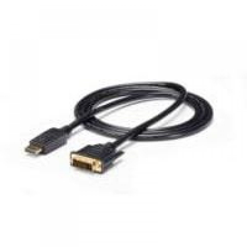 CABLE 1.8M ADAPTADOR DE VIDEO DISPLAYPORT® A DVI - CONVERTIDOR - MINI DP MACHO - DVI-D MACHO - 1920X1200 - PASIVO - NEGRO - STARTECH.COM MOD. DP2DVI2MM6