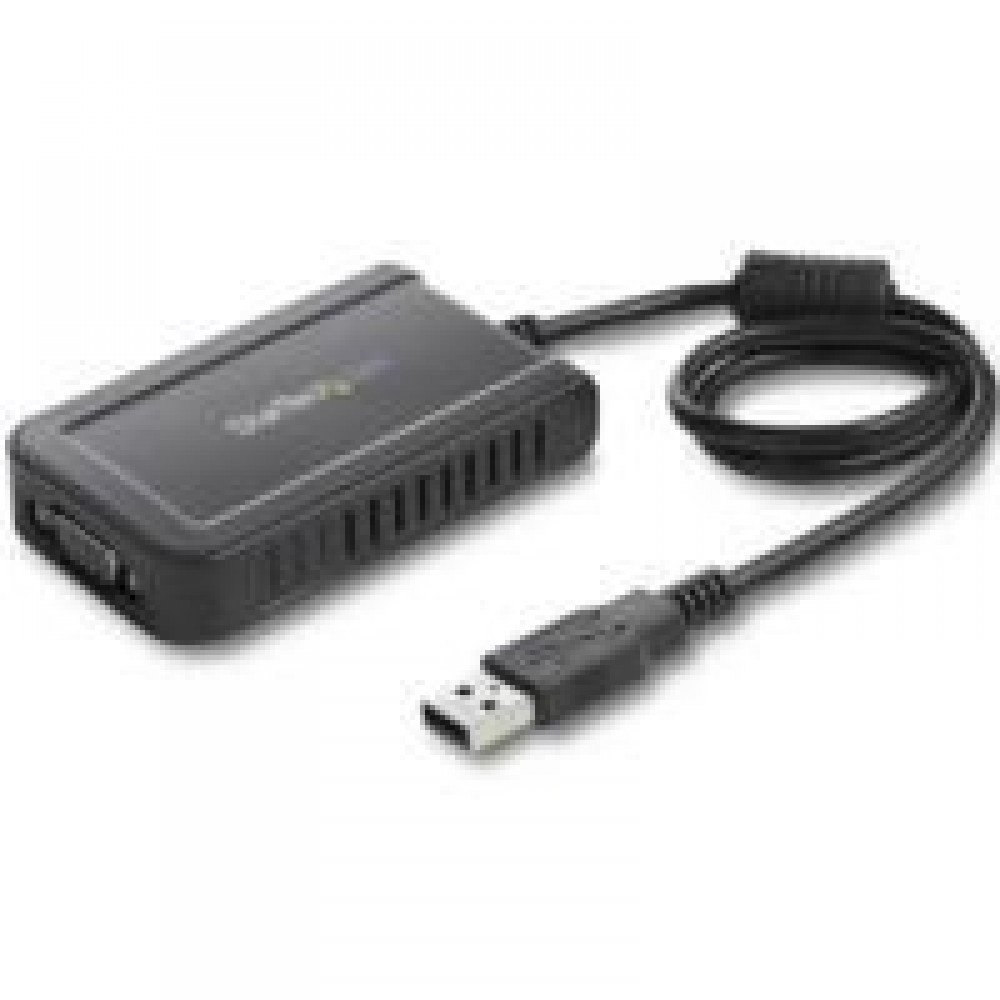 ADAPTADOR DE VIDEO EXTERNO USB A VGA - CABLE CONVERTIDOR - TARJETA DE VIDEO EXTERNA - HEMBRA HD15 - MACHO USB A - 1920X1200 - STARTECH.COM MOD. USB2VGAE3