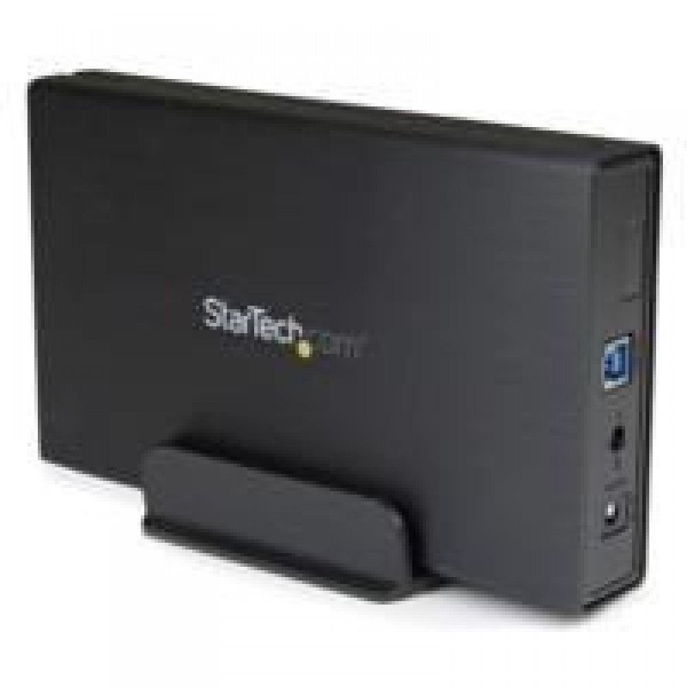 GABINETE USB 3.0 SUPERSPEED DE DISCO DURO HDD SATA 3 III 6GBPS DE 3.5 PULGADAS EXTERNO CON UASP - ALUMINIO NEGRO - STARTECH.COM MOD. S3510BMU33