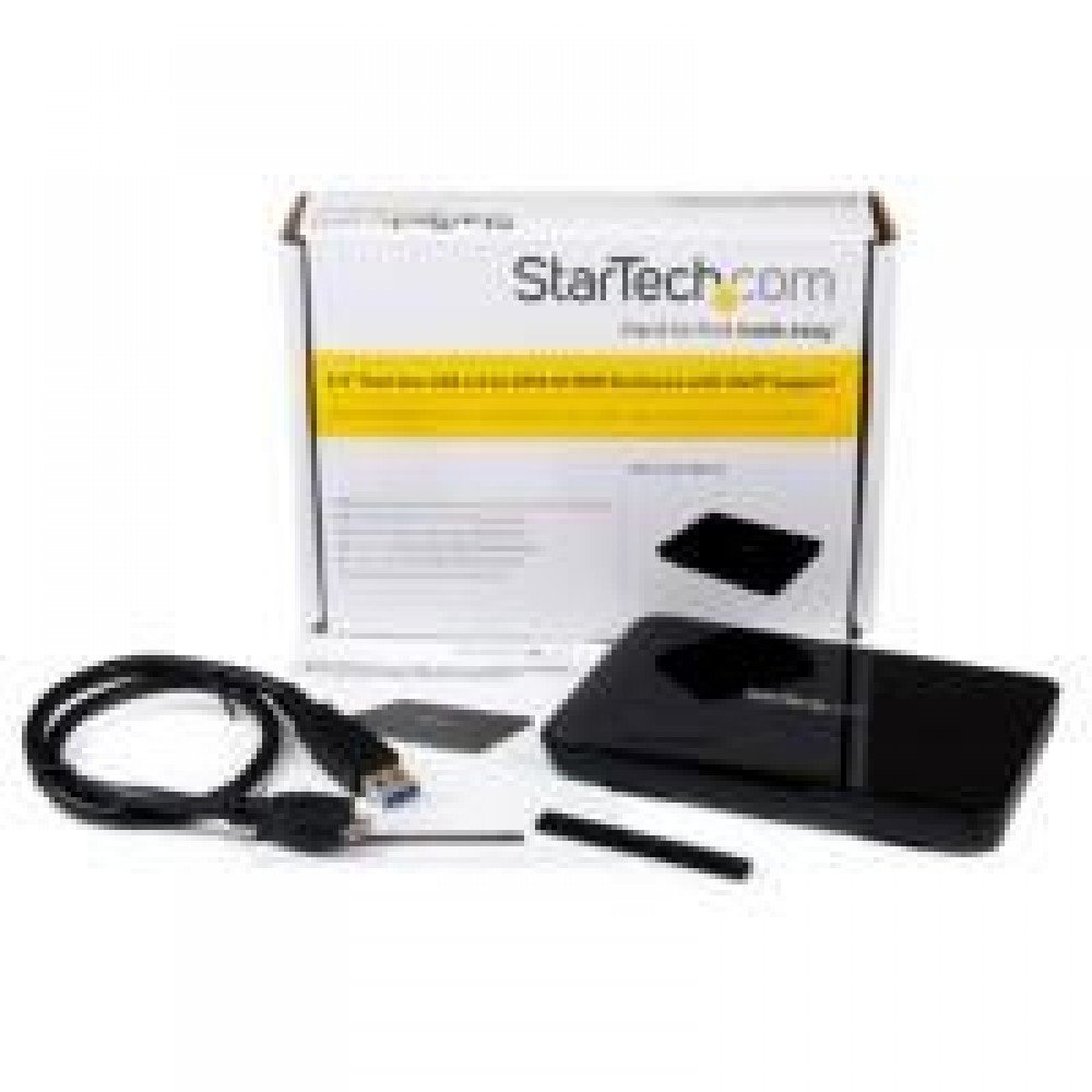 GABINETE CARCASA USB 3.0 DE DISCO DURO HDD SATA III DE 2.5 PULGADAS EXTERNO CON UASP - STARTECH.COM MOD. S2510BPU337