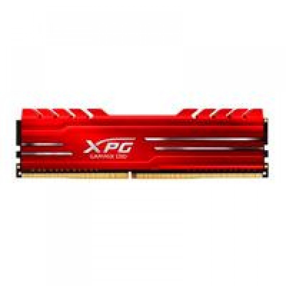 MEMORIA ADATA UDIMM DDR4 16GB PC4-24000 3000MHZ CL16 1.2V XPG GAMMIX D10 ROJO CON DISIPADOR PC/GAMER/ALTO RENDIMIENTO