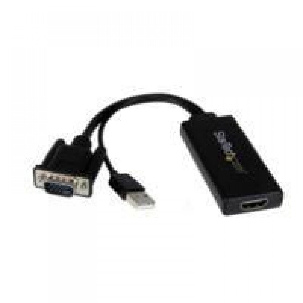ADAPTADOR VGA A HDMI CON AUDIO Y ALIMENTACIóN USB  CONVERTIDOR VGA A HDMI PORTáTIL  1080 P - STARTECH.COM MOD. VGA2HDU