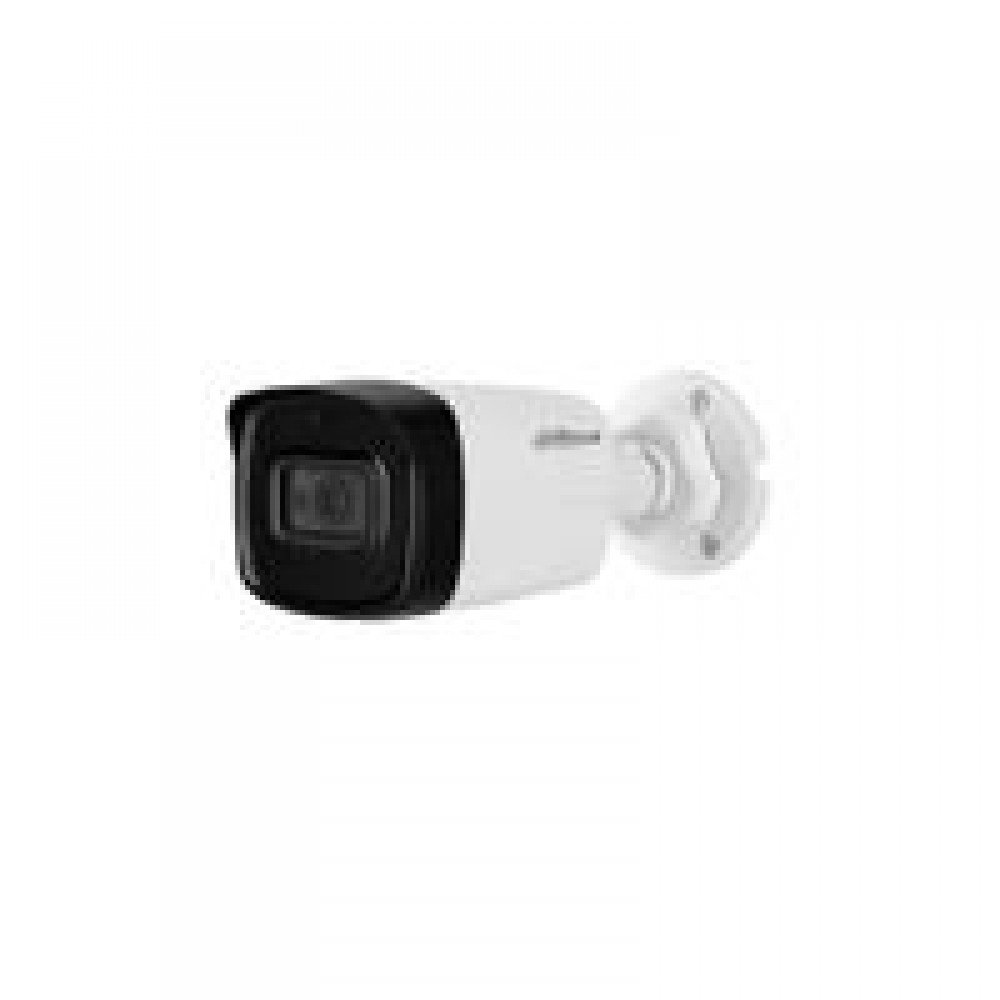 DAHUA HFW1801TL - A - CAMARA BULLET 4K CON AUDIO INTEGRADO / 2.8 MM / 80 MTS IR / WDR REAL / CVI-TVI-A HD-CVBS / IP67