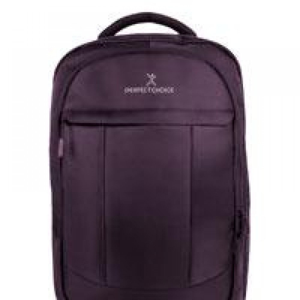 MOCHILA PARA LAP TOP AUDEN 15.6 A 17 PULGADAS PERFECT CHOICE MORADA