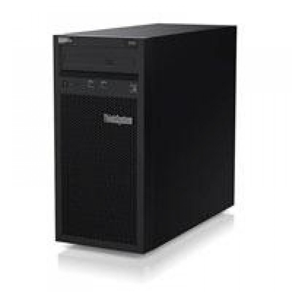 SERVIDOR LENOVO THINKSYSTEM ST50 XEON E-2104G 4 + 2C 3.2GHZ 65W / RAM 1X8GB / DD 1X480 GB SSD S4510 3.5  / DVD-RW / 1 X DP / 1X250W PS / SIN SO / GARANTÍA 1 AÑO 24X7X4 YDYD