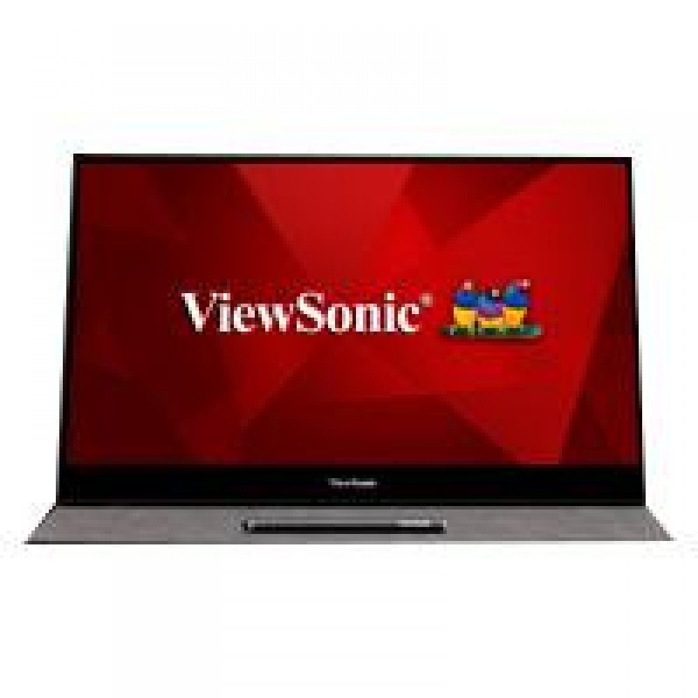 MONITOR LED VIEWSONIC PORTATIL TOUCH  CAPACITIVO 16 HD 1920 X 1080 TD1655 NEGRO USB-C MINI HDMI CON BOCINAS Y LAPIZ TACTIL INCLUIDO