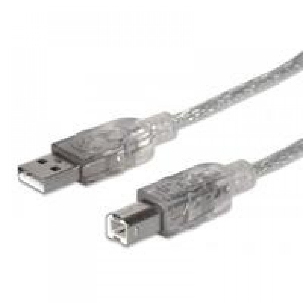 CABLE USB 2.0 MANHATTAN A-B DE 1.8 MTS PLATA