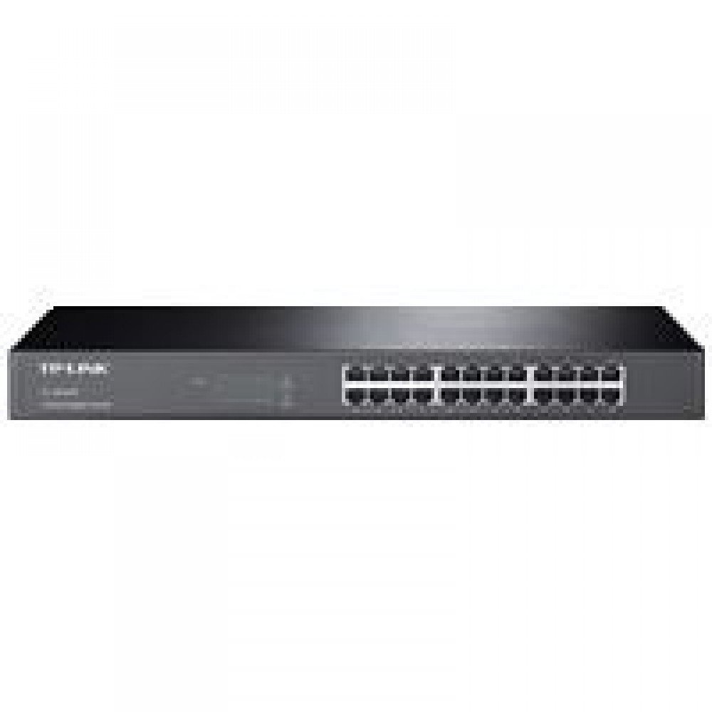 SWITCH TP-LINK TL-SG1024 24 PUERTOS RJ45 GIGABIT 10/100/1000 NO ADMINISTRABLE CON AUTO MDI/MDI PARA RACK 19 PULGADAS
