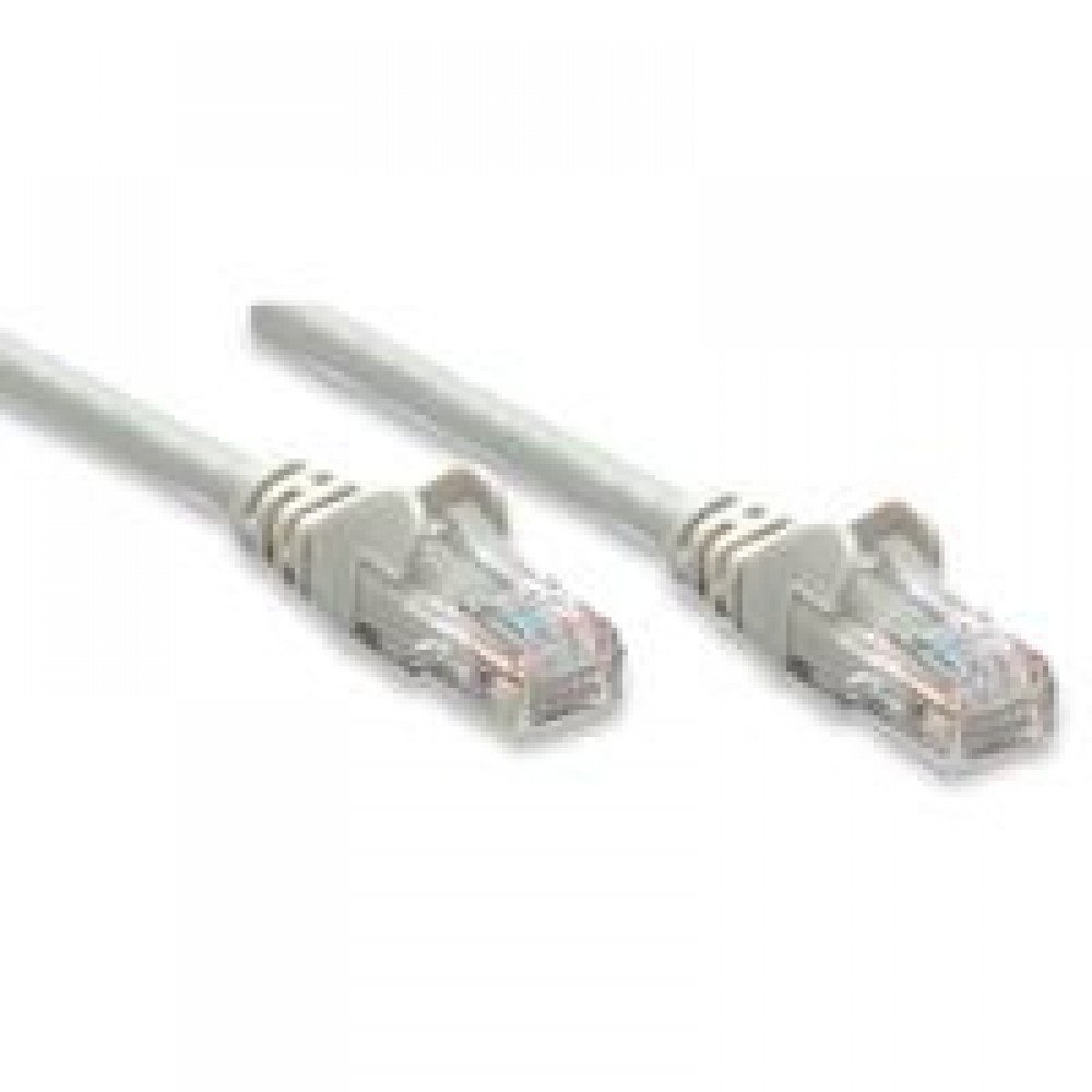 CABLE DE RED PATCH CAT6 INTELLINET RJ45 0.5 METROS 1.5 FT COLOR GRIS
