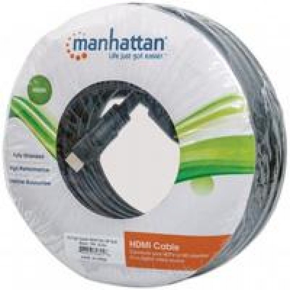 CABLE HDMI MANHATTAN 22.0M M-M VELOCIDAD 1.3 MONITOR TV PROYECTOR
