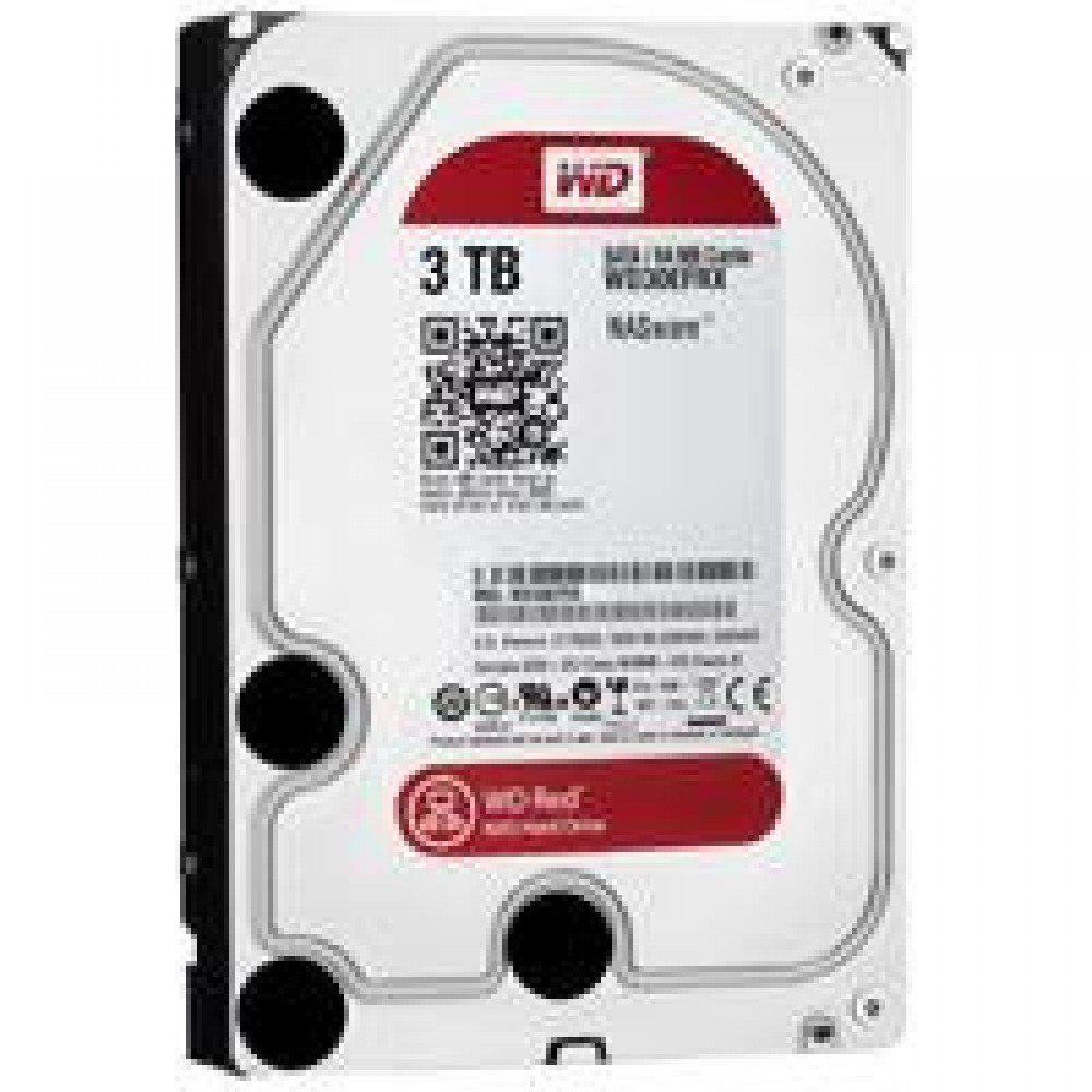 DD INTERNO WD RED 3.5 3TB SATA3 6GB/S 64MB 24X7 HOTPLUG P/NAS 1-8 BAHIAS
