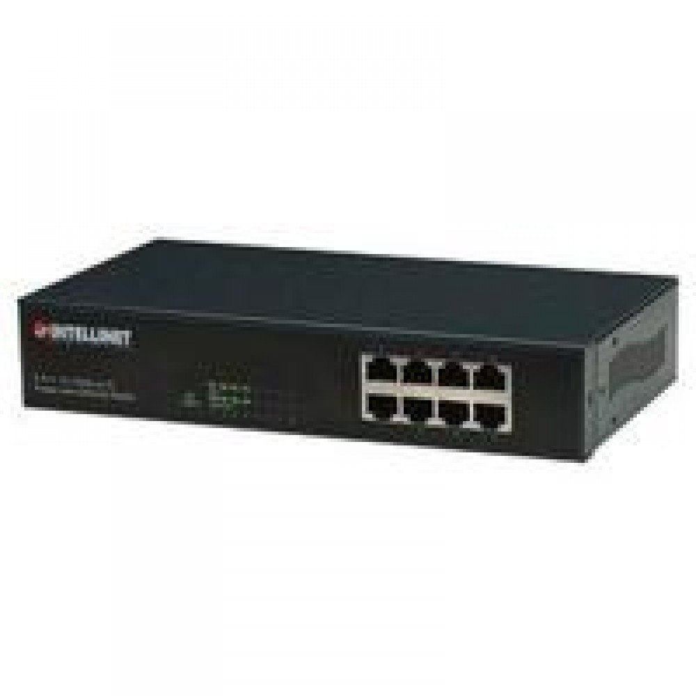 SWITCH POE 8 PUERTOS INTELLINET 10/100 RJ45 4 POE 30W 4 ESTÁNDAR
