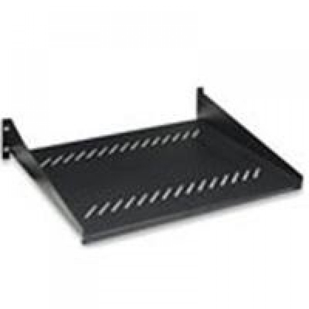 CHAROLA FIJA PARA RACK O GABINETE 19 1U INTELLINET VENTILADA PROFUNDIDAD 40CM SOPORTA 50KG