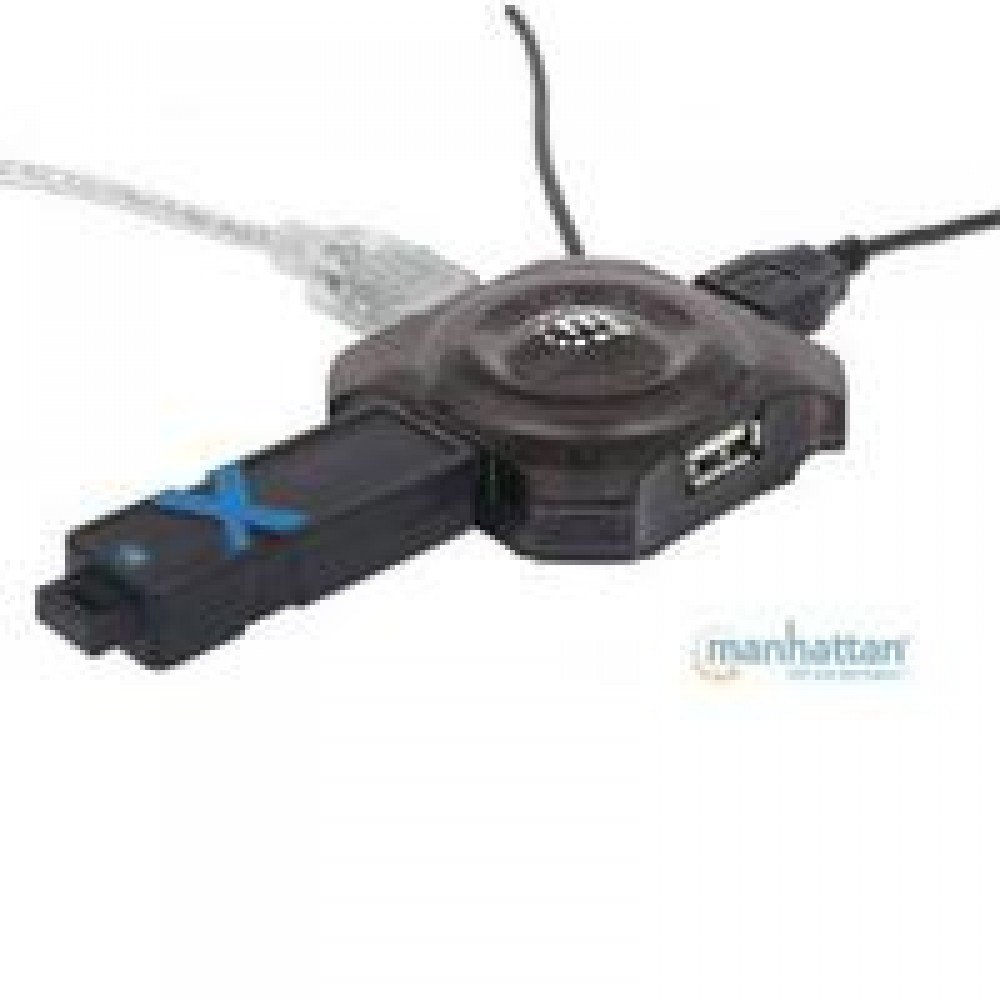 MINI HUB USB 1.1 MANHATTAN 4 PUERTOS