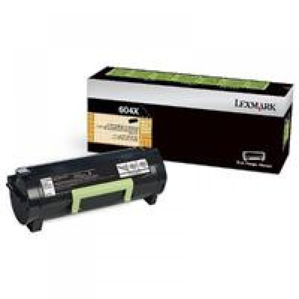 TONER LASER LEXMARK NEGRO /  EXTRA ALTO RENDIMIENTO / 60F4X00 / HASTA 20,000 PAGINAS / HASTA 5% DE COBERTURA / PARA MX511DE, MX611DHE, MX611DFE