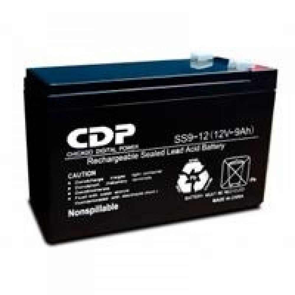 BATERIA INTERNA CDP 12V 9AMP LIBRE DE MANTENIMIENTO