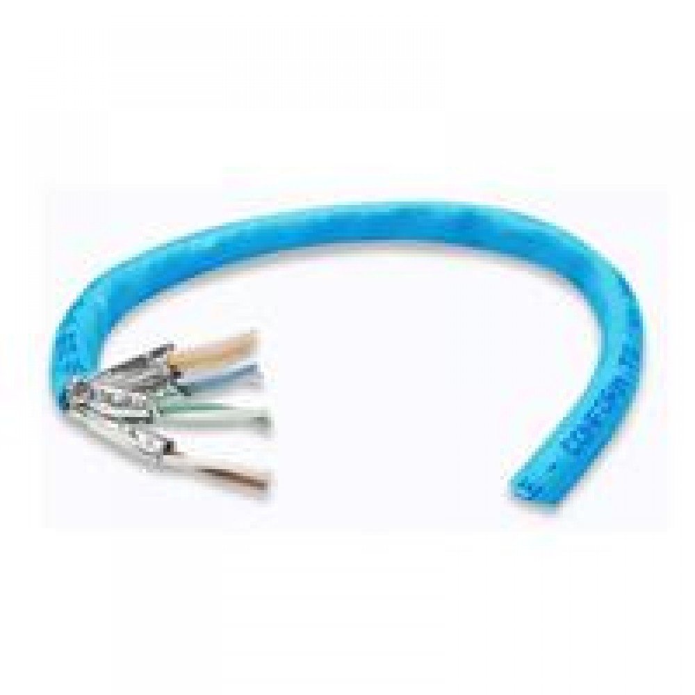 BOBINA CABLE UTP DE RED CAT6 INTELLINET CCA ROLLO 305 METROS SOLIDA COLOR AZUL