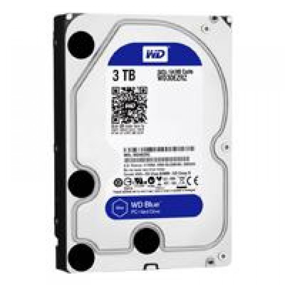 DD INTERNO WD BLUE 3.5 3TB SATA3 6GB/S 64MB 5400RPM P/PC COMP BASICO