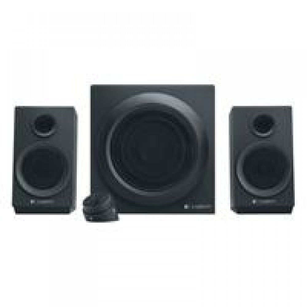 BOCINAS LOGITECH Z333 NEGRAS 2.1 40 WATTS RMS PC/MAC/MP3/IPOD/DVD