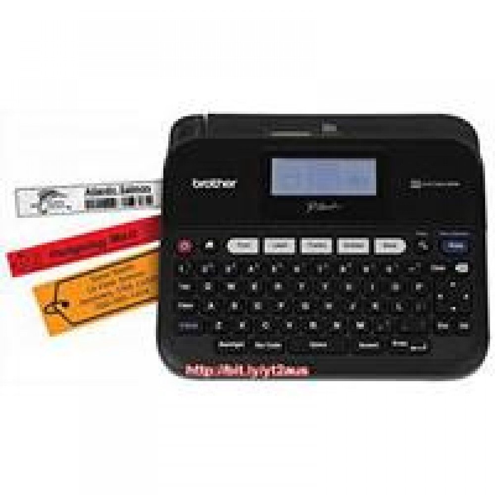 ROTULADORA PTD600 BROTHER LAMINADA CON CONEXION A PC. COMPATIBLE CON CINTAS LAMINADAS DE 3.5MM A 24MM
