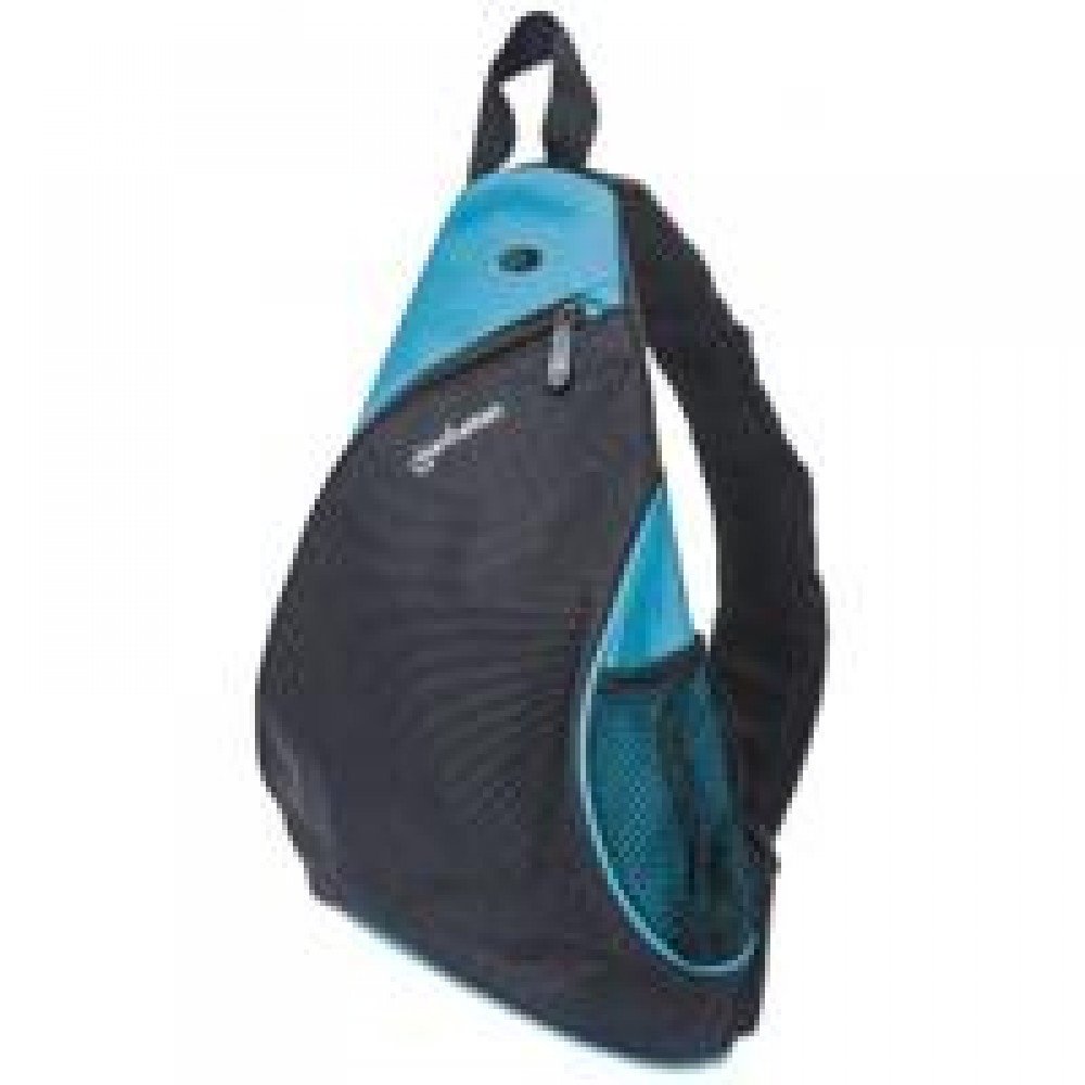 MOCHILA MANHATTAN LIGERA PARA TABLETS Y ULTRABOOKSS DE 12 NEGRO/AZUL MODELO DASHPACK