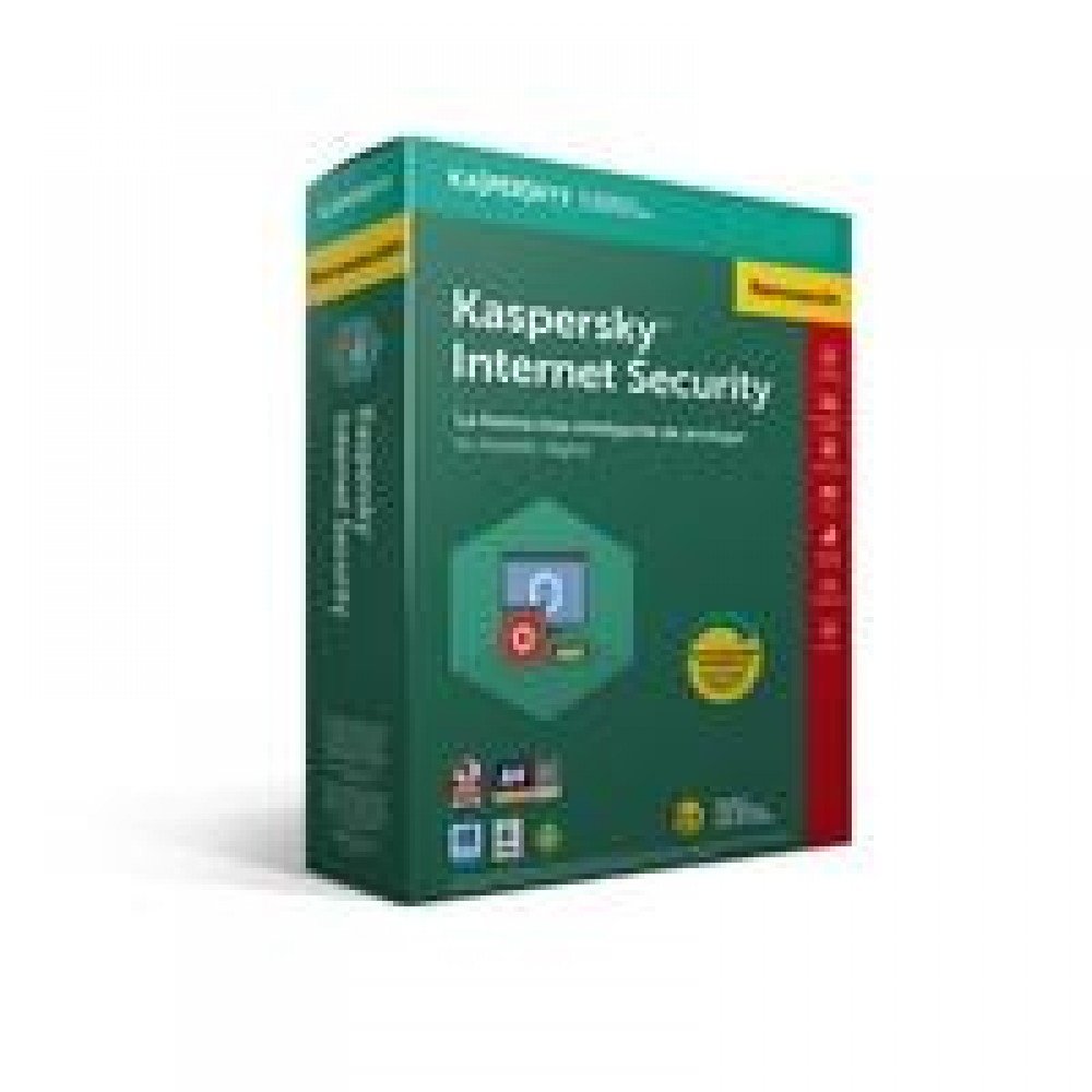 KASPERSKY INTERNET SECURITY - MULTIDISPOSITIVOS / 1 USUARIO / 1 AÑO / CAJA